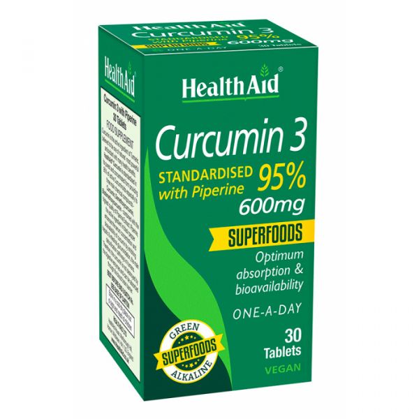 Curcumin 95% 600mg Health aid